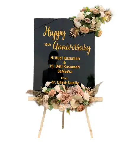 Papan Bunga Akrilik Butuh